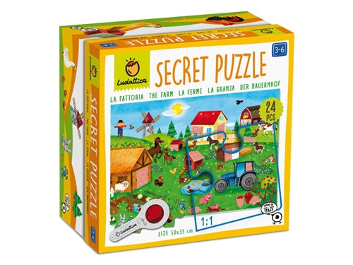 SECRET PUZZLE 24 PCS LA FATTORIA