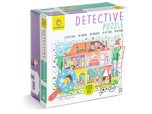 DETECTIVE PUZZLE 108 PZ LA MIA CASA