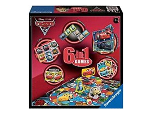 PUZZLE 6IN1 DISNEY CARS