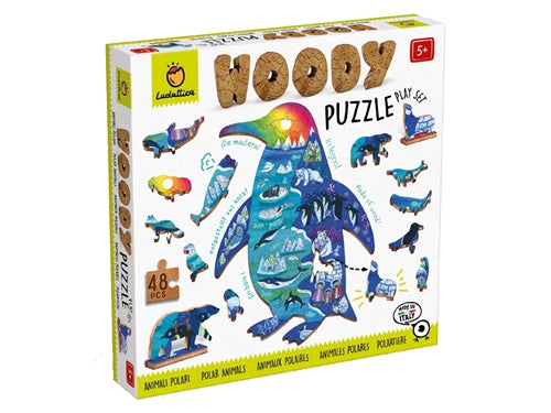 WOODY PUZZLE ANIMALI POLARI