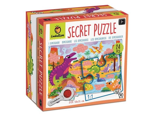 SECRET PUZZLE 24 PZ I DINOSAURI