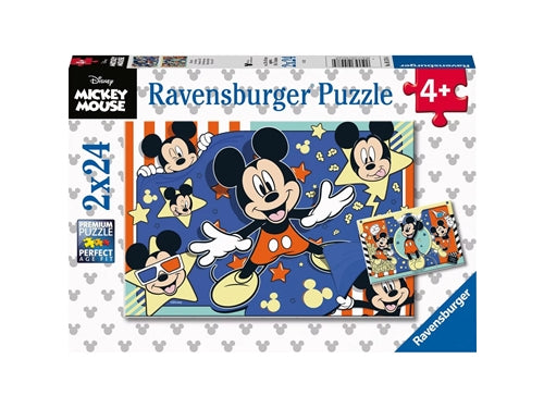 MICKEY MOUSE PUZZLE 2X24