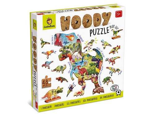 WOODY PUZZLE DINOSAURI