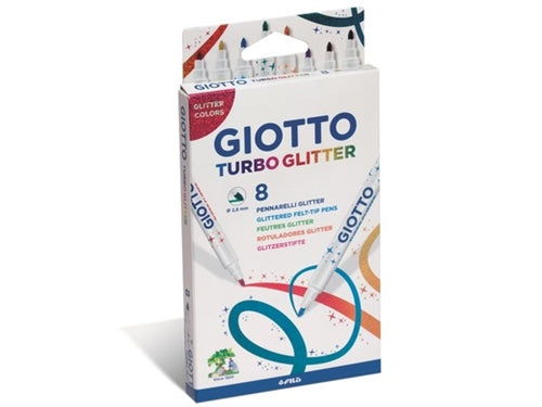 TURBO GLITTER GIOTTO 8 PZ.