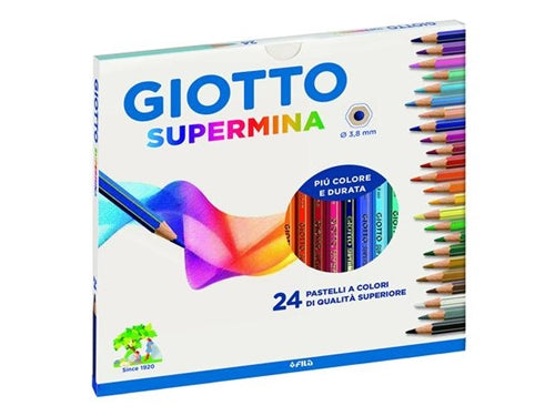 24 PASTELLI GIOTTO SUPERMINA