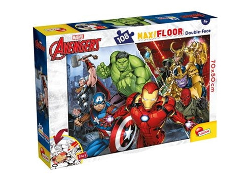 PUZZLE DF MAXI FLOOR 108 AVENGERS