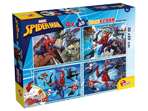 PUZZLE DF MAXI FLOOR 4 X 48 SPIDERMAN
