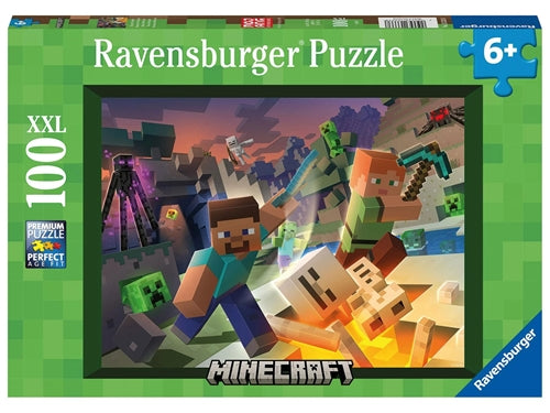 MINECRAFT PUZZLE 100 PZ XXL