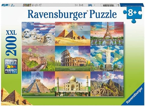 MONUMENTI DEL MONDO PUZZLE 200 PZ XXL