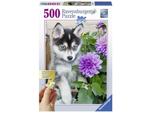 CUCCIOLO DI HUSKY PUZZLE 500 PZ GOLD EDITION