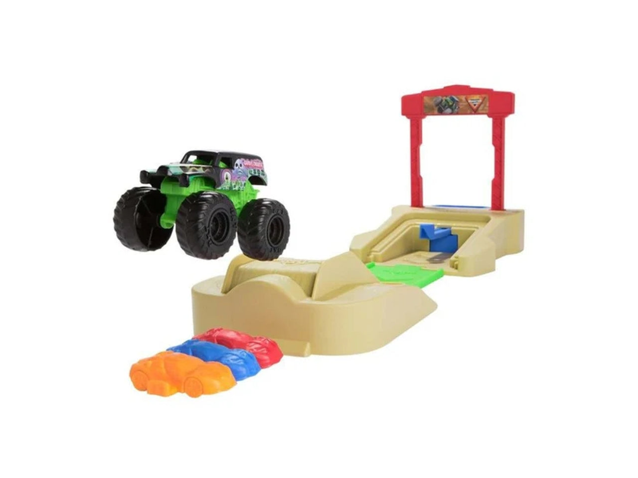 MONSTER JAM MINI PLAYSET 1:72