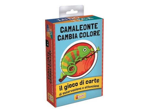 CARTE BAMBINI CAMALEONTE CAMBIACOLORE