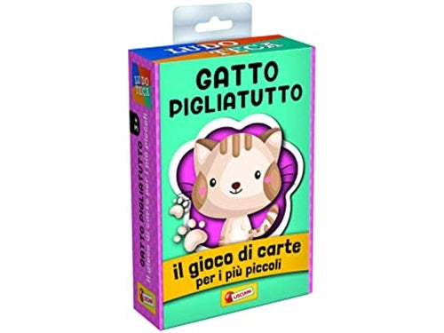 CARTE BAMBINI GATTO PIGLIA TUTTO