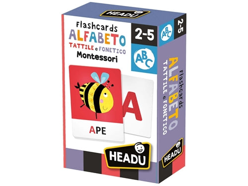 FLASHCARDS ALFABETO TATTILE E FONETICO