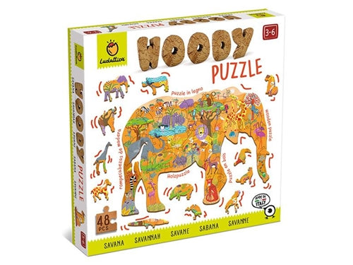 WOODY PUZZLE - SAFARI