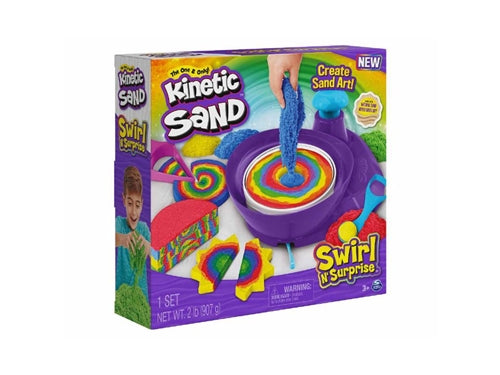 KINETIC SAND SWIRL & SURPRISE SET