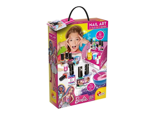 BARBIE NAIL ART COLOR CHANGE