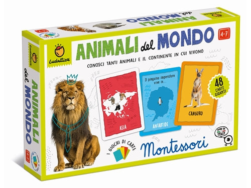 CARTE MONTES ANIMALI DEL MONDO