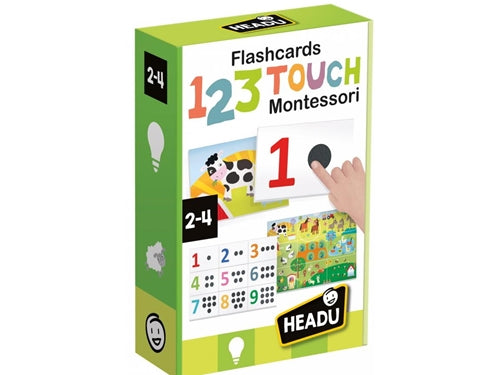 FLASHCARDS 123 TOUCH MONTESSORI