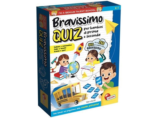 IM A GENIUS BRAVISSIMO QUIZ ASS