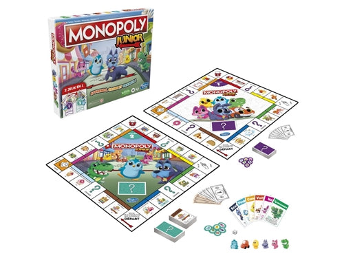 MONOPOLY JUNIOR GIOCO 2IN1