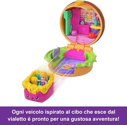 POLLY POCKET TINY TAKE-OUT REVEAL