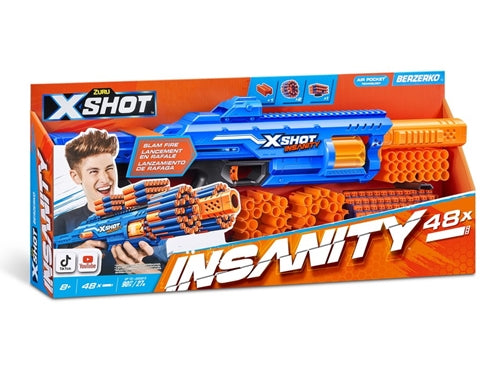 XSHOT INSANITY BERZERKO 8 COLPI 24 DARDI