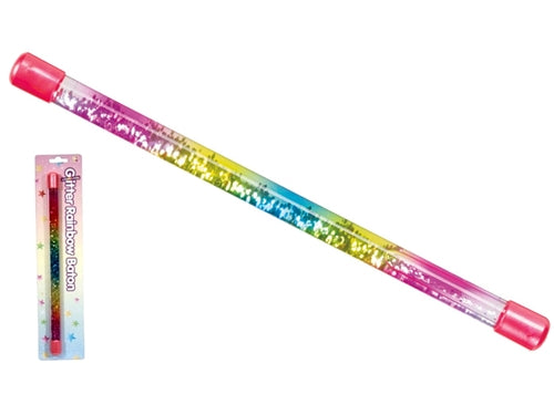 TUBO GLITTER RAINBOW 30CM