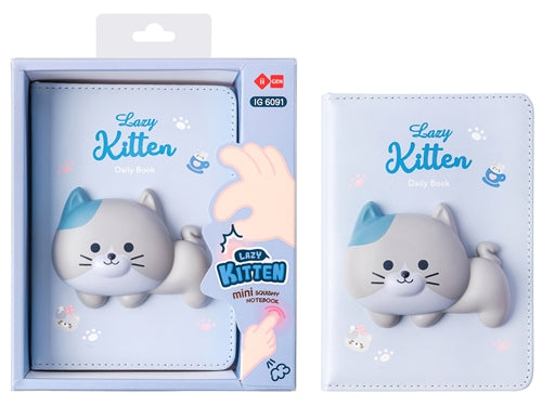 NOTEBOOK SQUISHY GATTO 10X15 CM - Otty