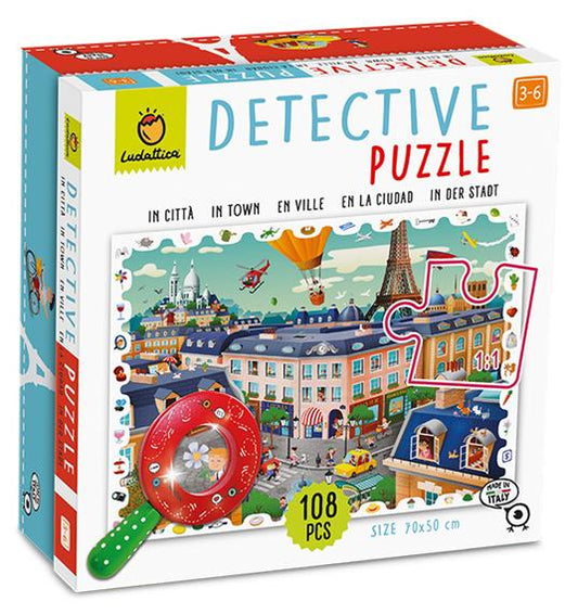 DETECTIVE PUZZLE 108 PZ IN CITTA