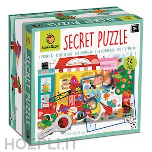 SECRET PUZZLE 24 PZ I POMPIERI