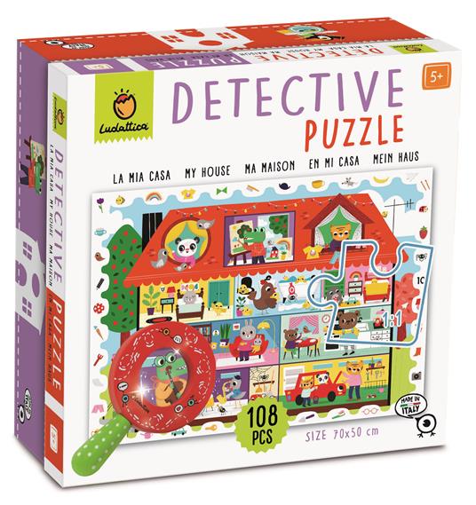 DETECTIVE PUZZLE 108 PZ LA MIA CASA