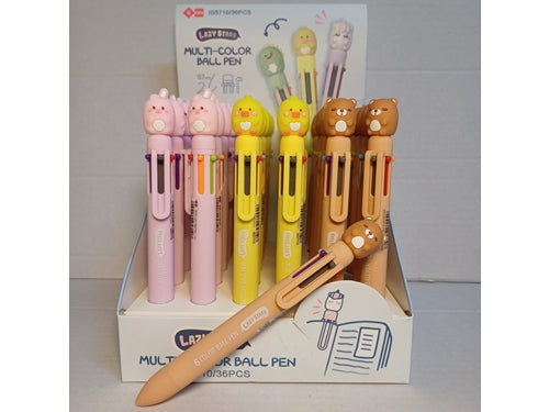 PENNA MULTICOLOR ORSO CONIGLIO PAPE