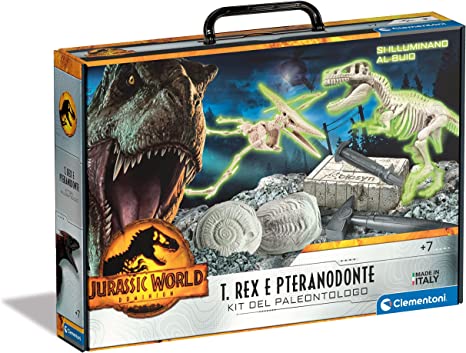 JURASSIC WORLD 3 TREX + PTERANODONTE