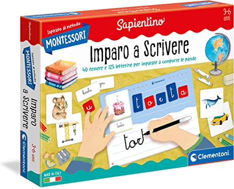 MONTESSORI IMPARO A SCRIVERE