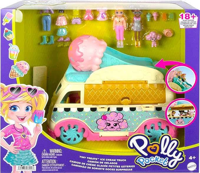 POLLY POCKET ICE CREAM PLAY VEICOLO