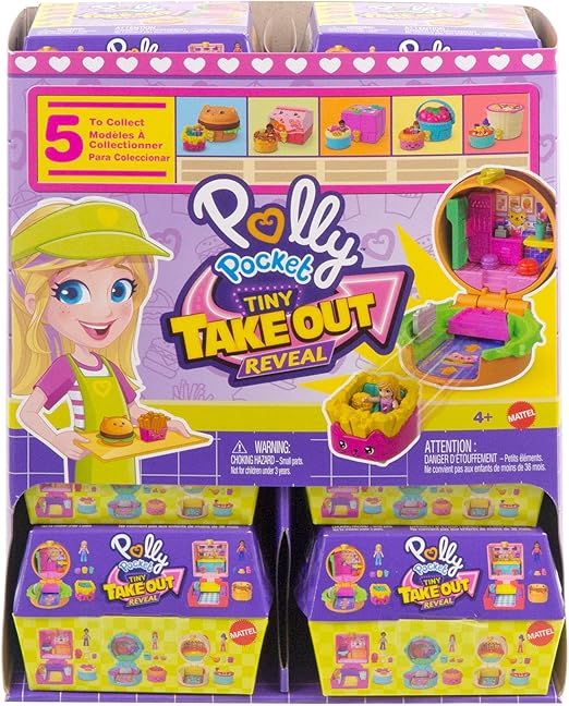 POLLY POCKET TINY TAKE-OUT REVEAL