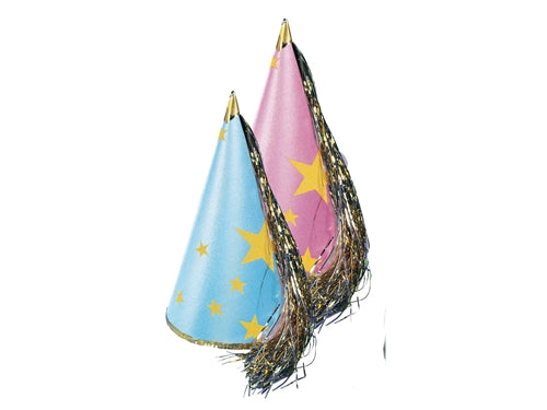 CAPPELLO DA FATA ROSA AZZURRO