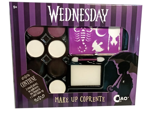 MERCOLEDI ADDAMS MAKE UP HALLOWEEN