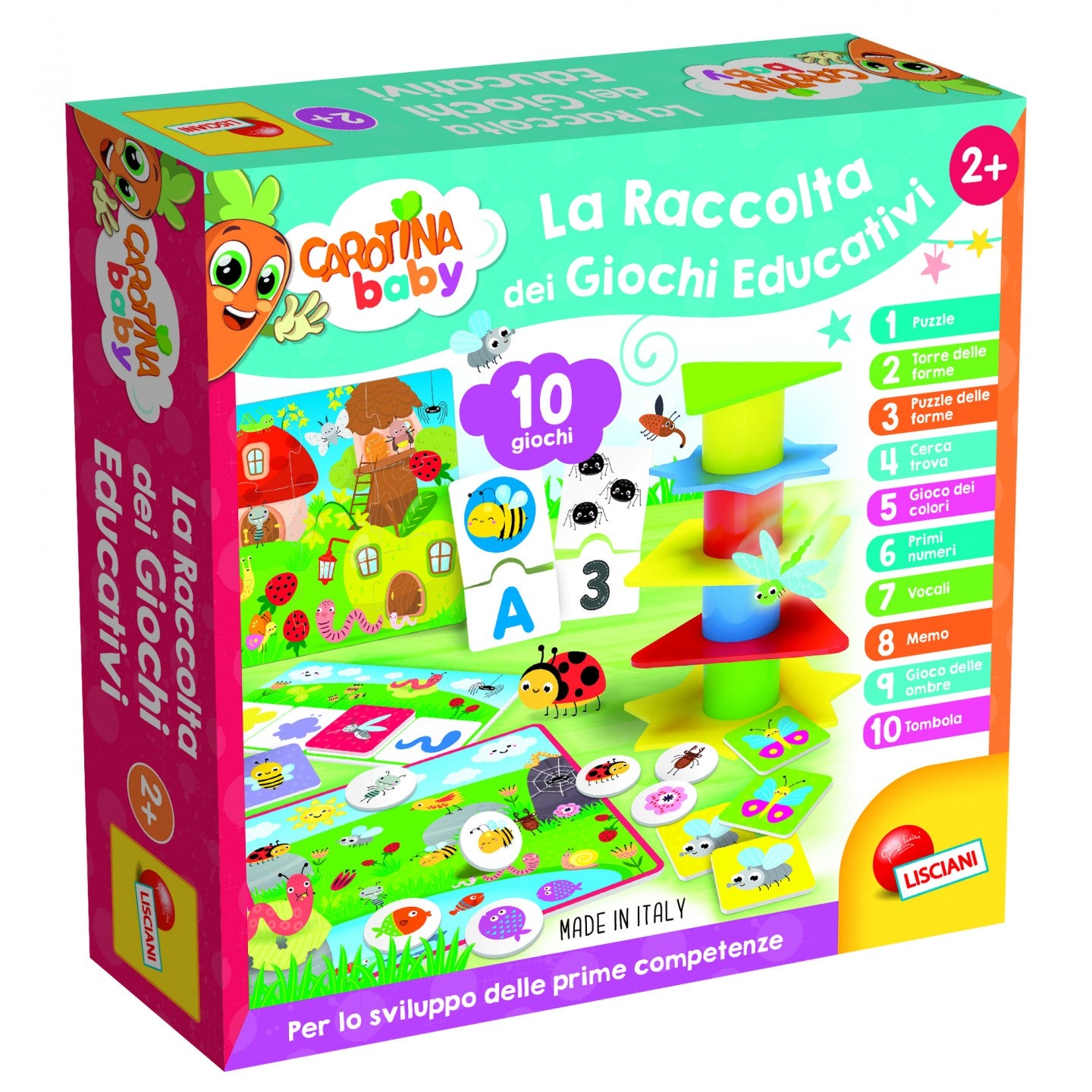 CAROTINA BABY RACCOLTA GIOCHI EDUC