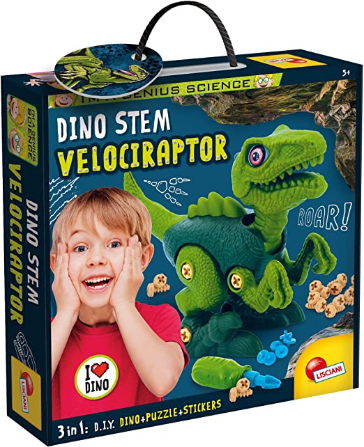 I M A GENIUS DINO STEM VELOCIRAPTOR