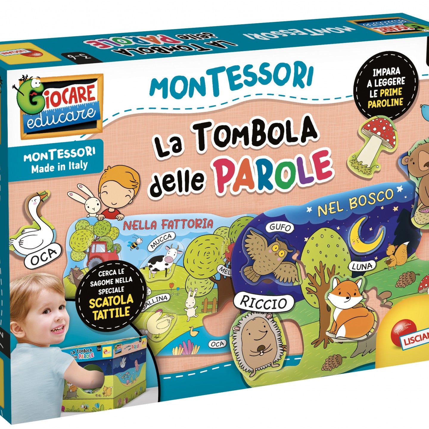 MONTES MAXI TOMBOLA LETTERE E PAROLE