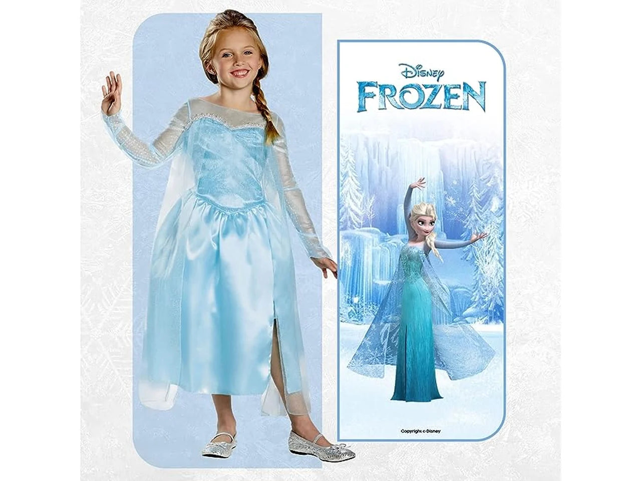 ABITO ELSA CLASSIC TG M 7-8 ANNI