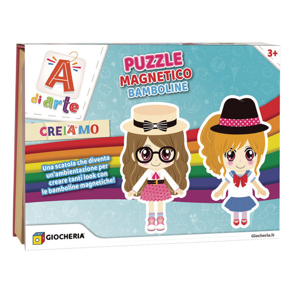 A DI ARTE PUZZLE MAGNETICO BAMBOLINE