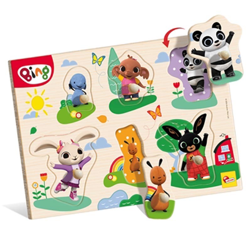 BING WOODEN SHAPED PUZZLE MAXI EXPO