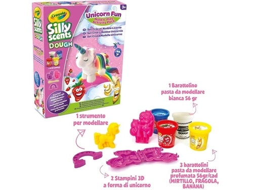 SILLY SCENTS DOUGH - SET CREA & MODELLA UNICORNO