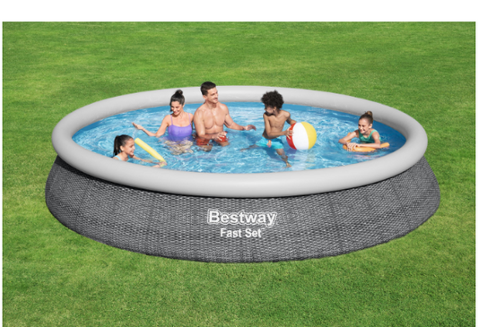 BESTWAY PISCINA ROTONDA FAST SET 457X84 CM