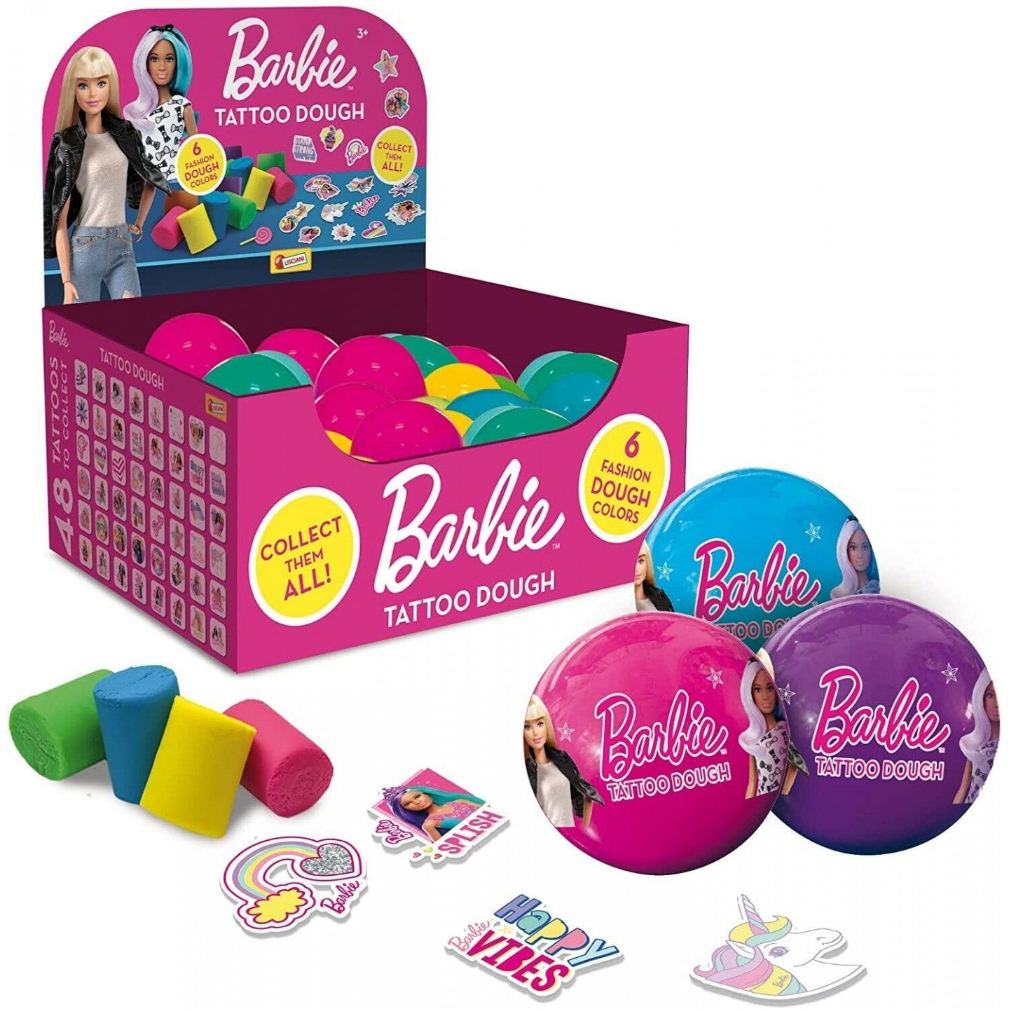 BARBIE TATTOO DOH DISP.48