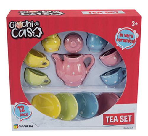 GIOCHI DI CASA TEA SET CERAMICA