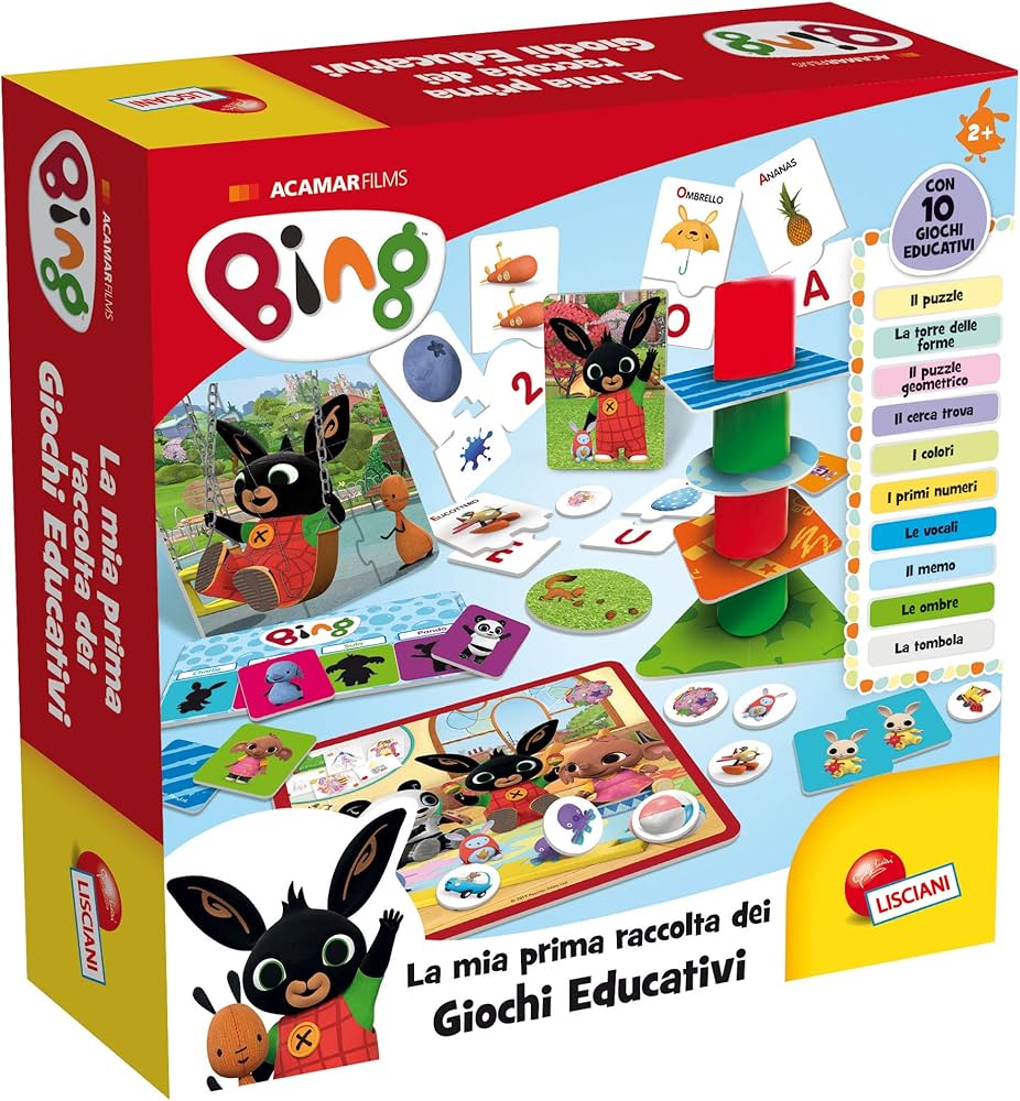 BING RACCOLTA GIOCHI EDUCATIVI BABY